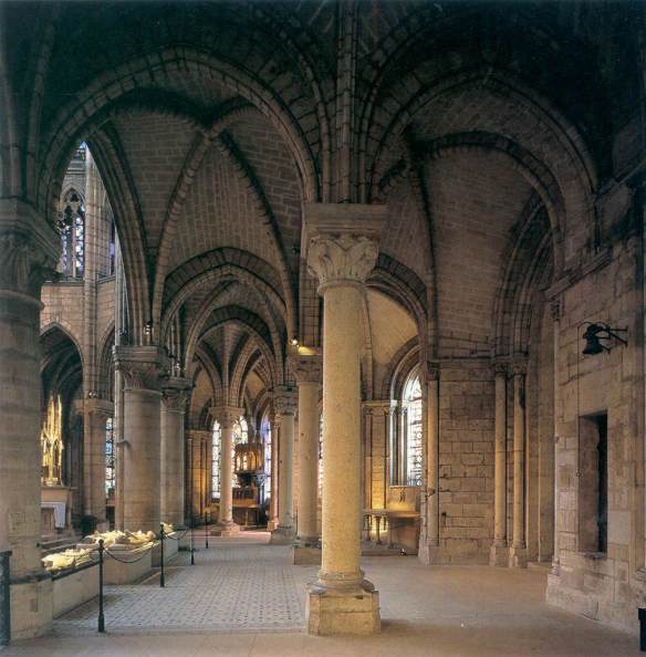 Interior view 1140s Photo Abbey Church, Saint-Denis