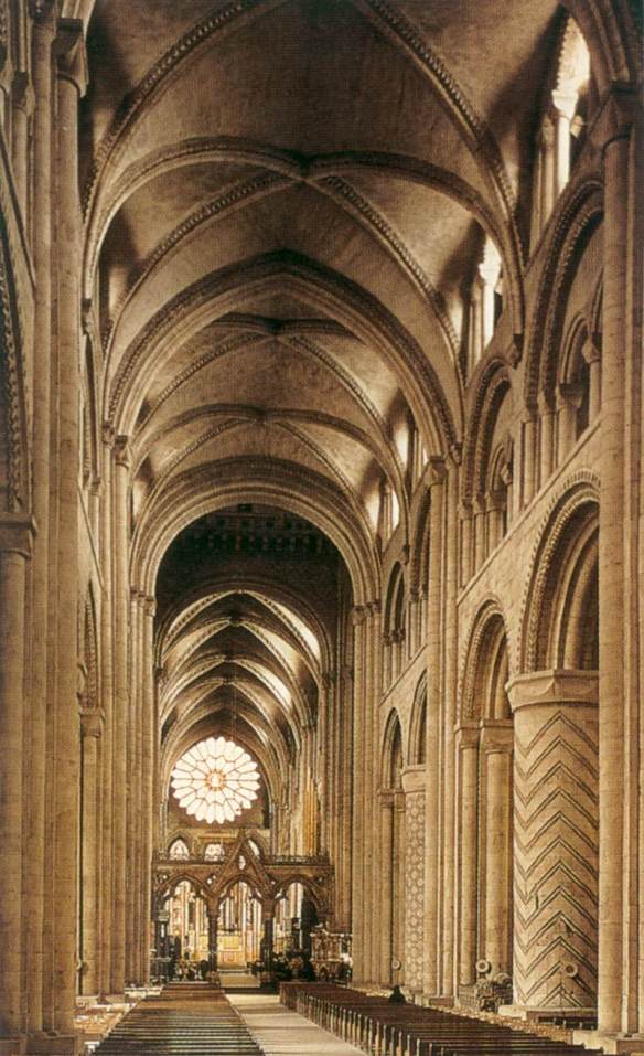 Interior view 1100-20 Photo Cathedral, Durham