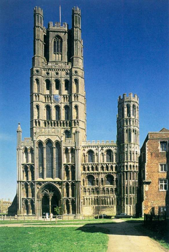 Exterior view 12th century Photo Cathedral, Ely